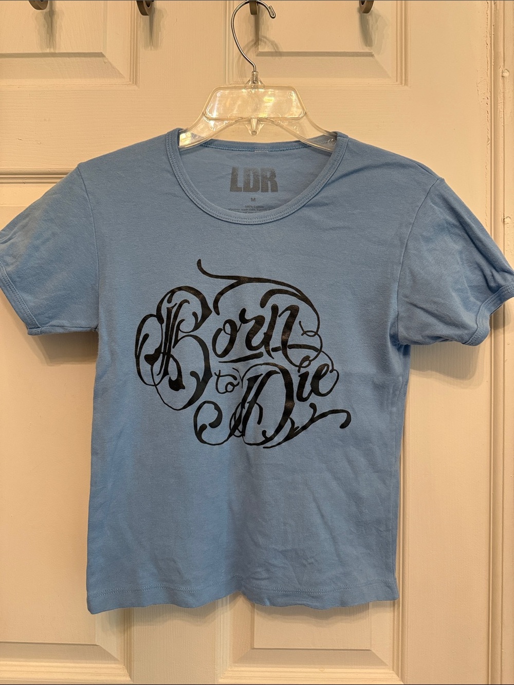 Lana Del Rey M "Born to Die" Graphic Baby Tee